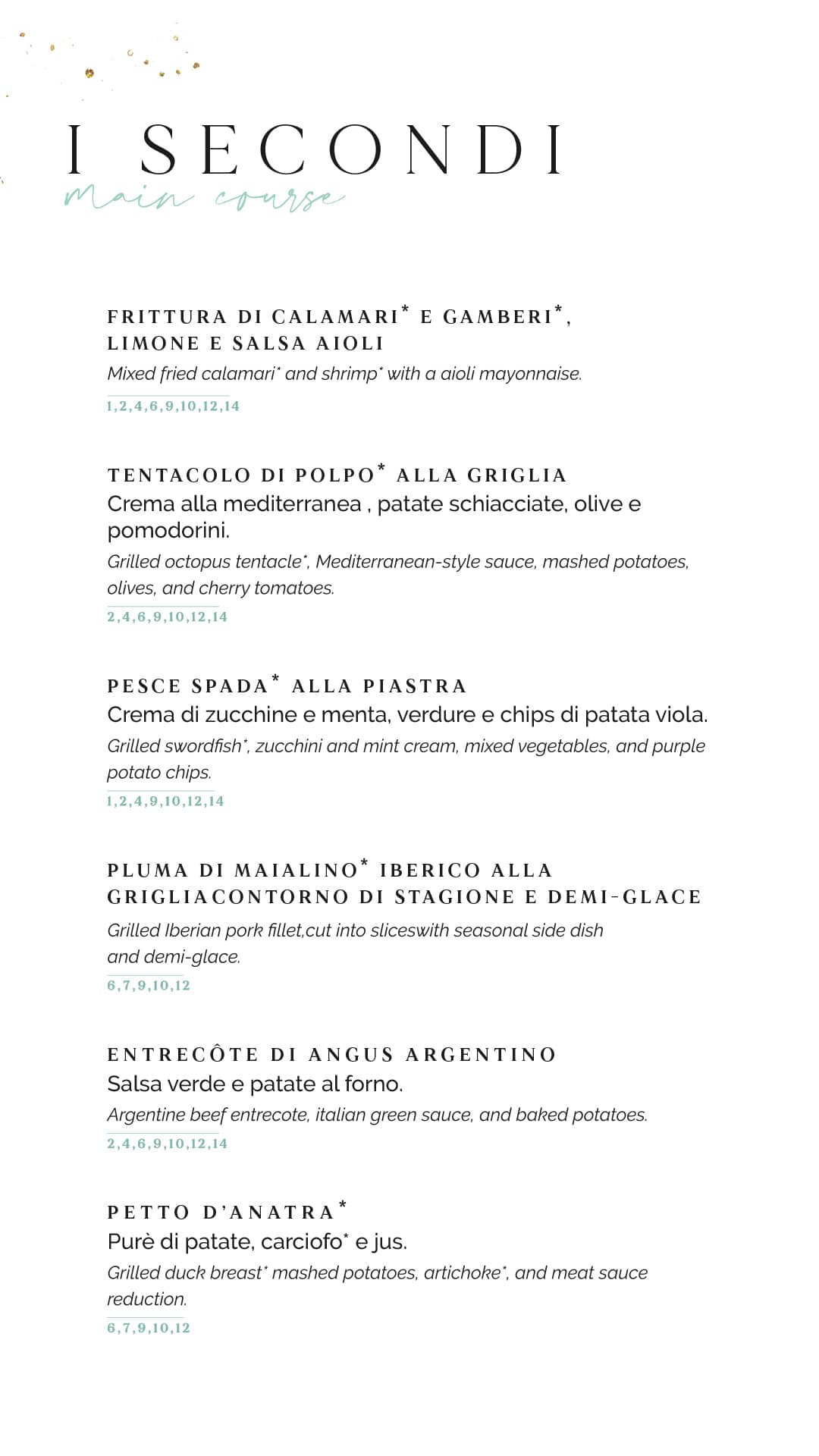 Secondi