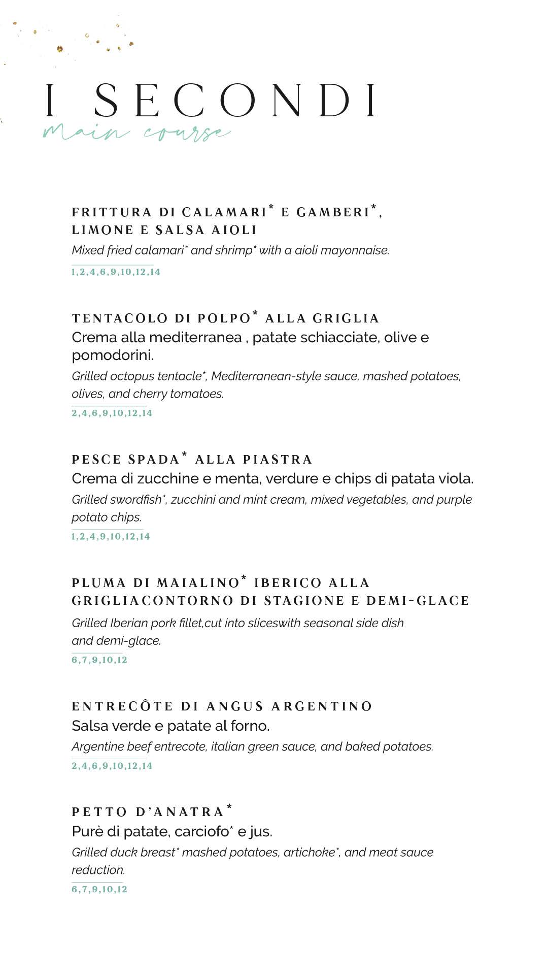Secondi